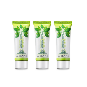 3 pcs Avienne Natural & Herbal Toothpaste
