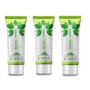 3 pcs Avienne Natural & Herbal Toothpaste